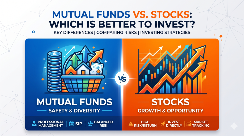 Mutual Funds vs Stocks 